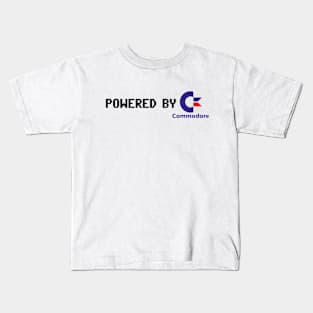 Powered By Commodore 64 Kids T-Shirt